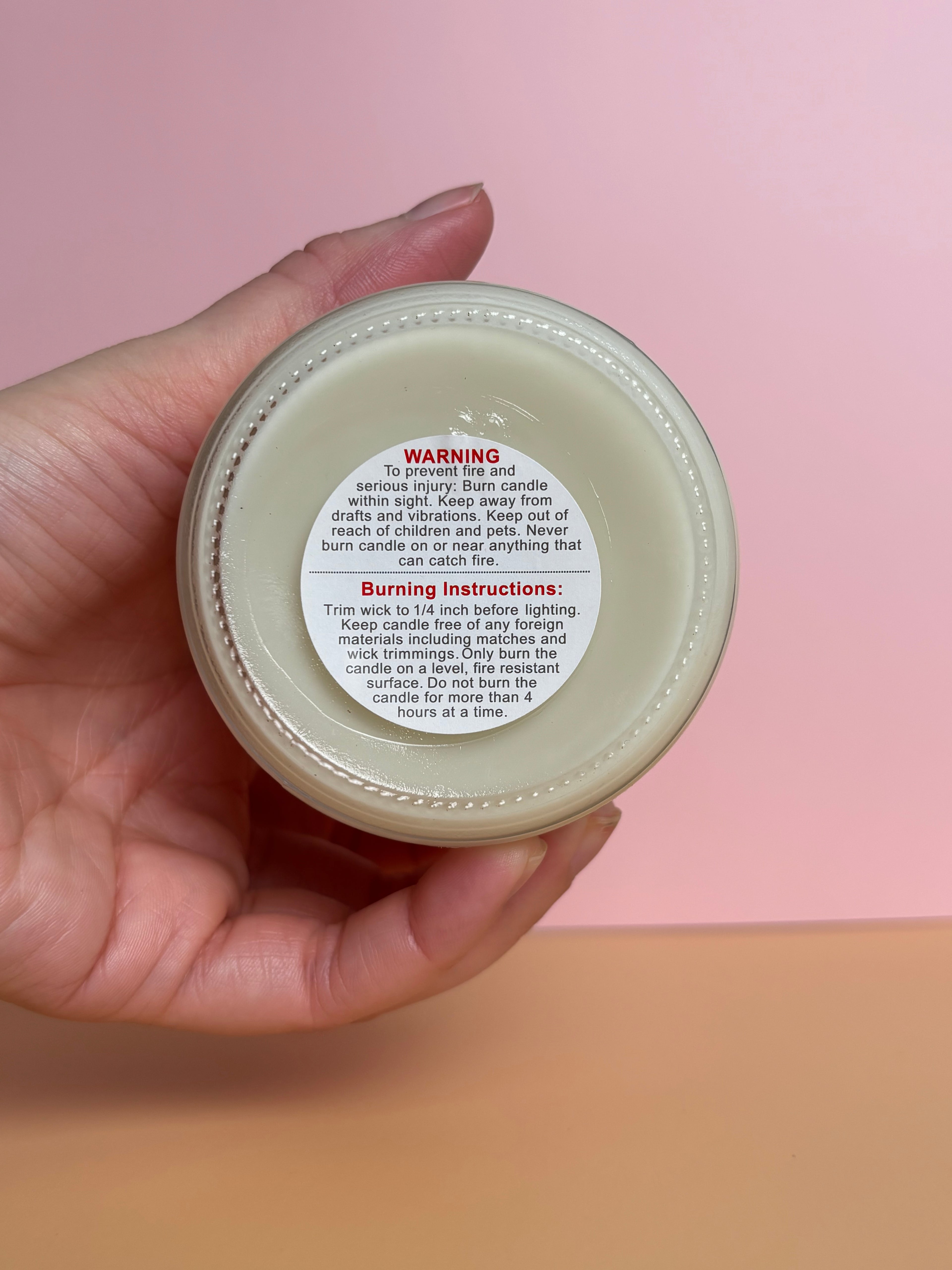 Grapefruit Mint 100% Soy Wax Candle - 8 Oz